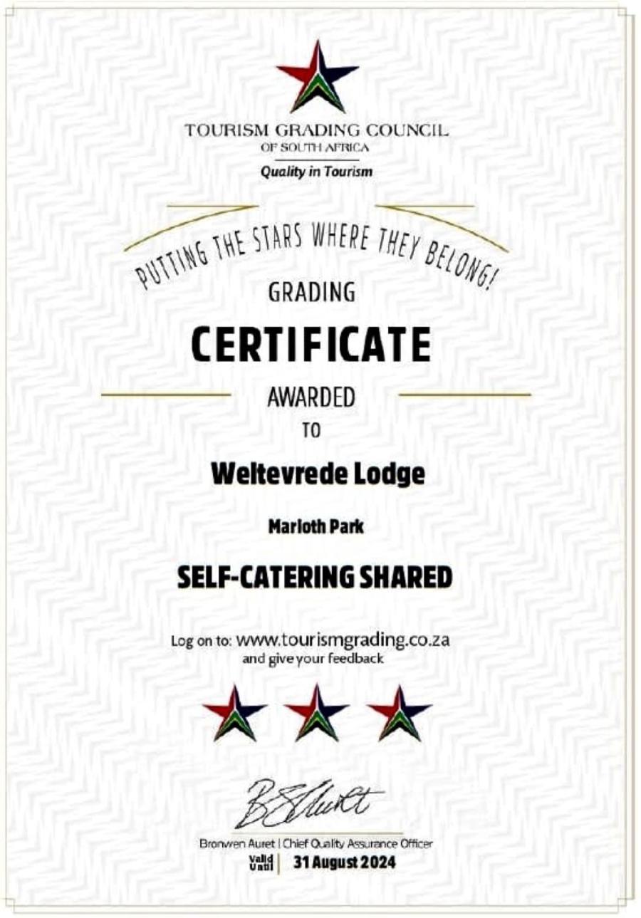 Weltevrede Lodge - Self Catering Houses Marloth Park Ngoại thất bức ảnh